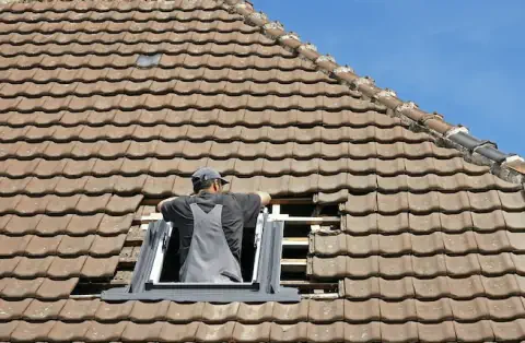 Pose de velux à Maransin